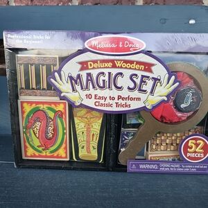 Melissa & Doug Deluxe Wooden Magic Set - Multicolor